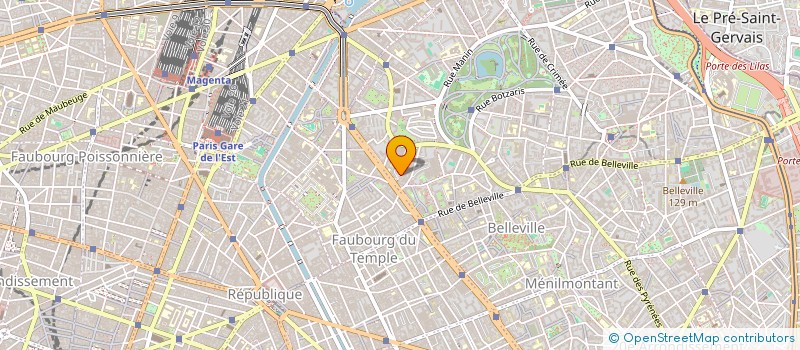 localisation de l'entreprise NR BTP  PARIS