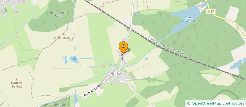 localisation de l'entreprise NR CONSEILS  RODALBE