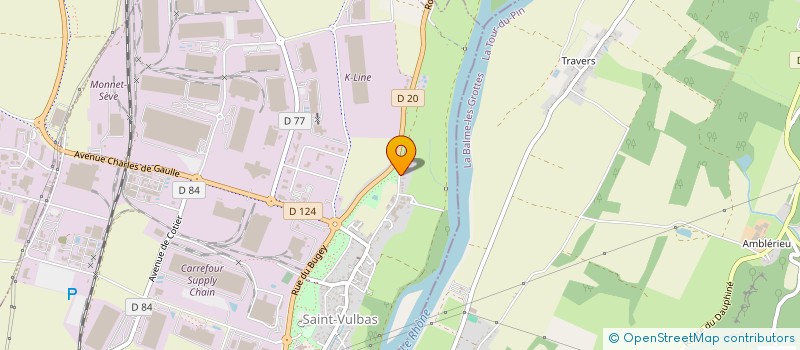 localisation de l'entreprise NR CONSTRUCTION BOIS  SAINT-VULBAS