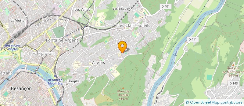 localisation de l'entreprise NR CONSTRUCTIONS à BESANCON