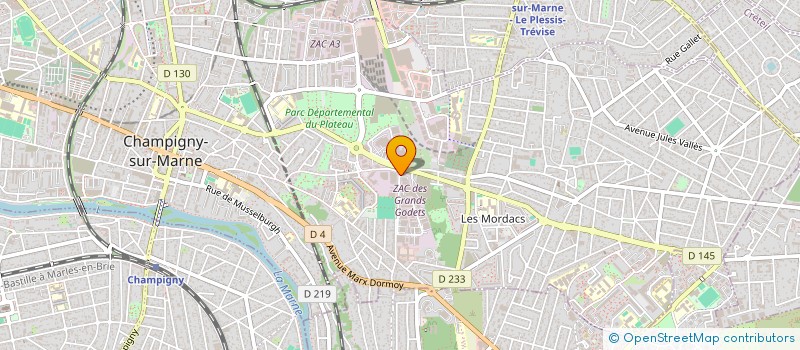 localisation de l'entreprise NR DEVELOPPEMENT  CHAMPIGNY-SUR-MARNE