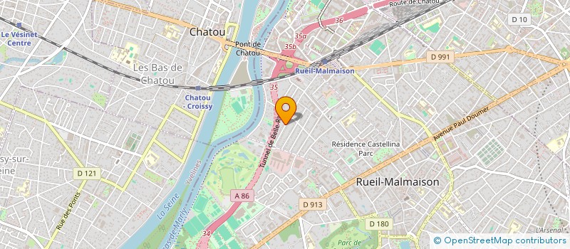 localisation de l'entreprise NR DIGITAL BOOST à RUEIL-MALMAISON
