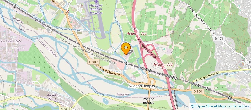 localisation de l'entreprise NR DISTRIBUTION à AVIGNON