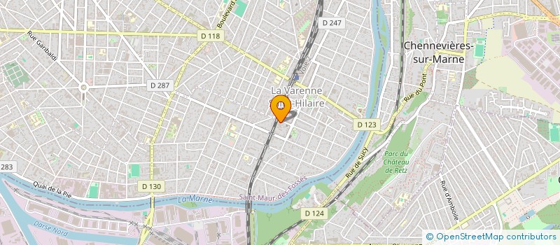 localisation de l'entreprise NR FINANCES à SAINT-MAUR-DES-FOSSES