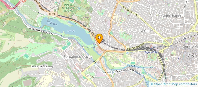 localisation de l'entreprise NR FLUID  TALANT