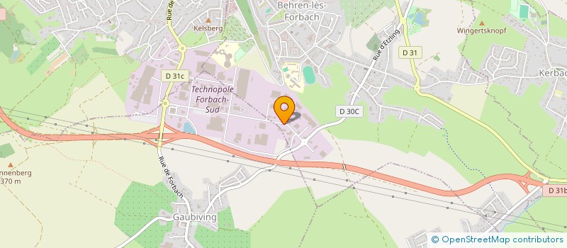 localisation de l'entreprise NR FRANCE à BEHREN-LES-FORBACH