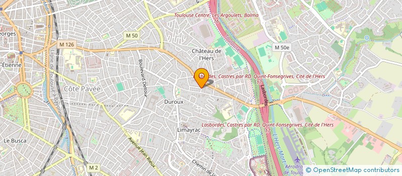 localisation de l'entreprise NR-GEIA CONSEIL  TOULOUSE