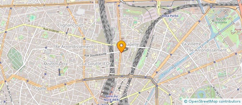 localisation de l'entreprise NR IMMO  PARIS