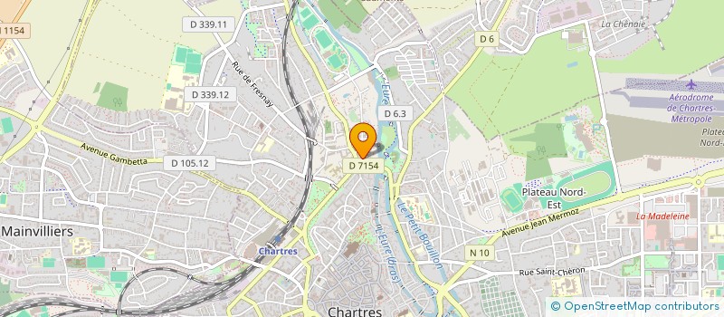 localisation de l'entreprise NR IMMOBILIER à CHARTRES