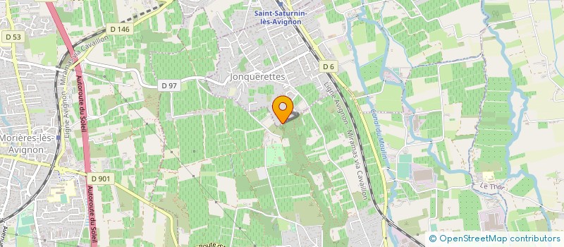 localisation de l'entreprise NR INOV CONCEPT  JONQUERETTES