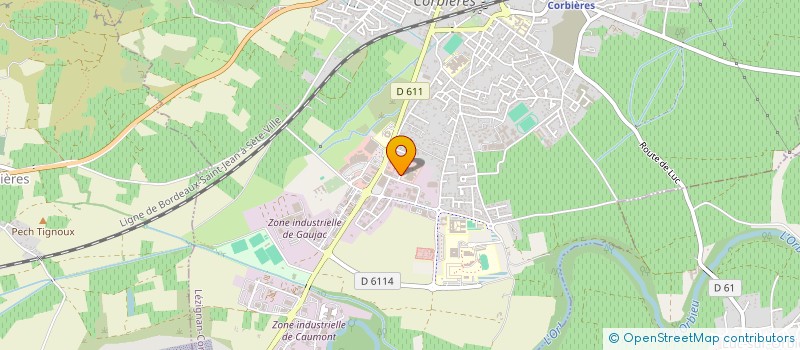 localisation de l'entreprise NR INVEST 11  LEZIGNAN-CORBIERES