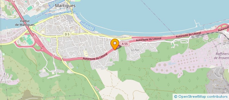 localisation de l'entreprise NR MAINTENANCE à MARTIGUES