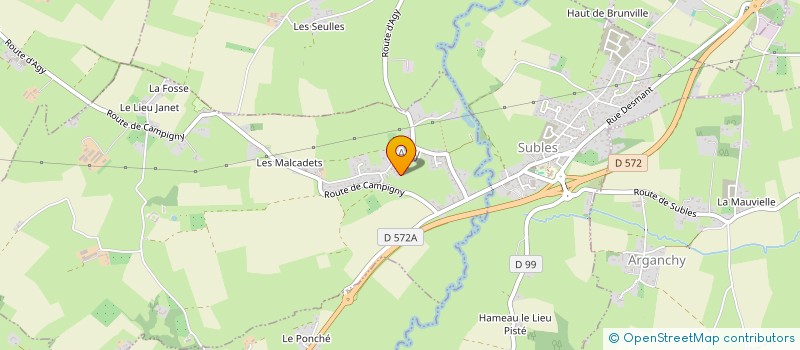 localisation de l'entreprise NR METAL  AGY