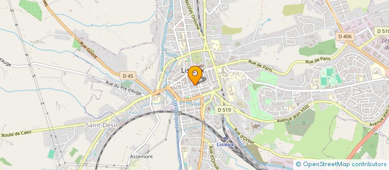 localisation de l'entreprise NR NETWORK  LISIEUX