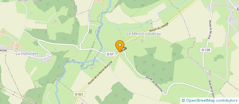 localisation de l'entreprise NR NORMANVILLE  LE MESNIL-LIEUBRAY