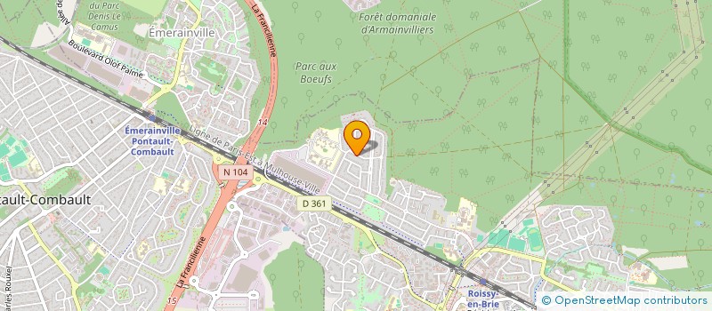 localisation de l'entreprise NR PRESTIGE  ROISSY-EN-BRIE