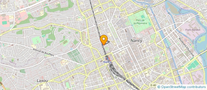 localisation de l'entreprise NR SOURCING  NANCY