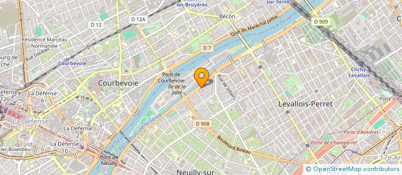 localisation de l'entreprise NR TECH & SERVICES à NEUILLY-SUR-SEINE