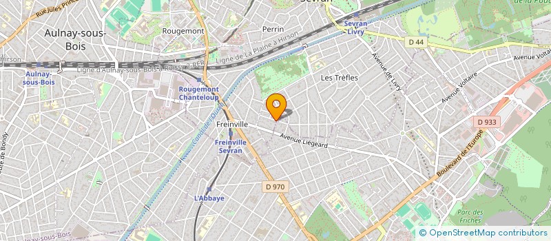 localisation de l'entreprise NR TRANSPORT à SEVRAN