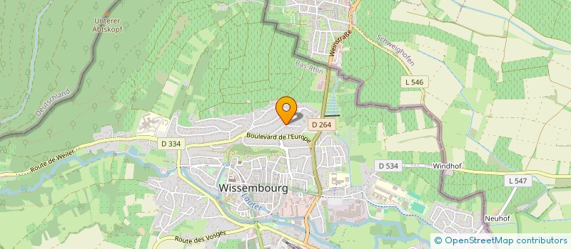 localisation de l'entreprise NR WOOD  SCHLEITHAL