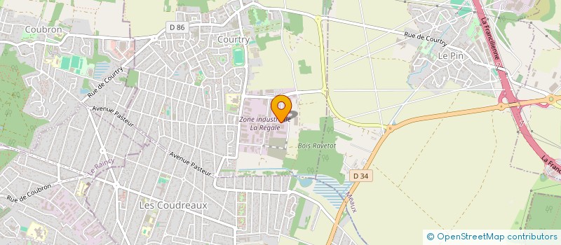 localisation de l'entreprise NR1 AUTO à COURTRY