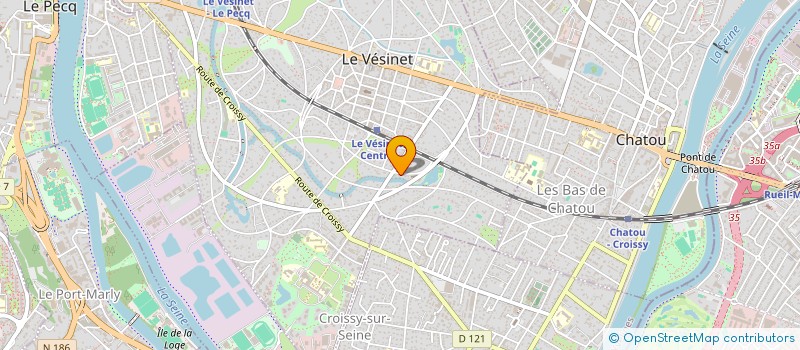 localisation de l'entreprise NR1 SAS  LE VESINET