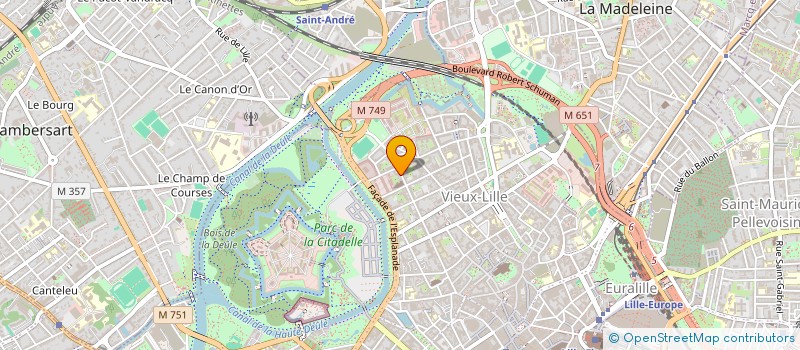 localisation de l'entreprise NR2 CONSEIL  LILLE
