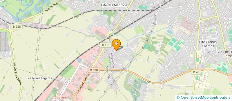 localisation de l'entreprise NR2G à CHATEAUROUX