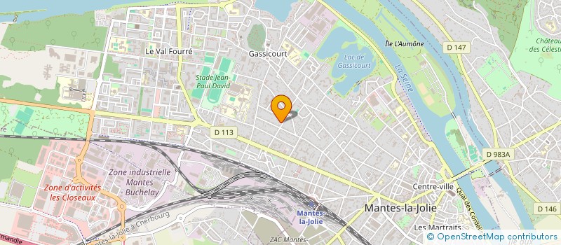 localisation de l'entreprise NRA TECHNOLOGY  MANTES-LA-JOLIE