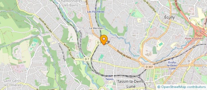 localisation de l'entreprise NRB à TASSIN-LA-DEMI-LUNE