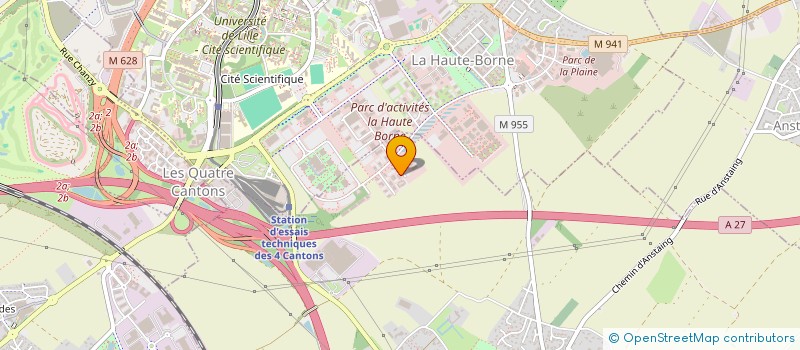 localisation de l'entreprise NRC à SAINGHIN-EN-MELANTOIS