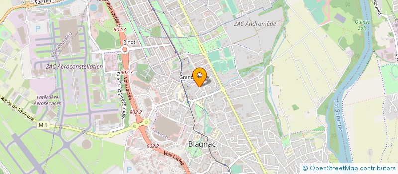 localisation de l'entreprise NRC COMPAGNY à BLAGNAC