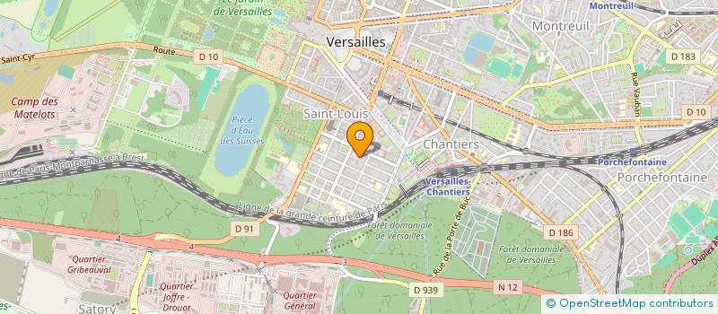 localisation de l'entreprise NRCG  VERSAILLES