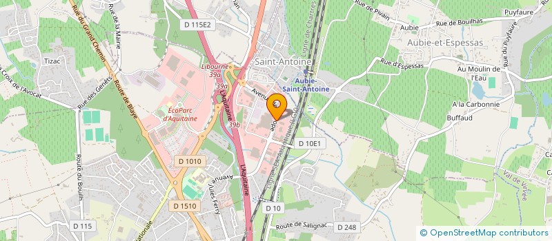 localisation de l'entreprise NRER33 à SAINT-ANDRE-DE-CUBZAC