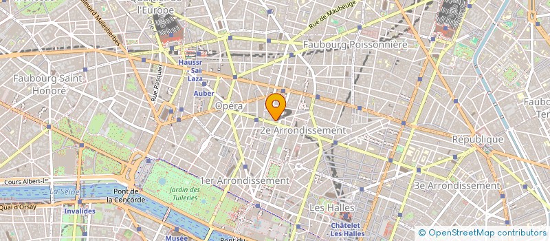 localisation de l'entreprise NRF CO-INVESTMENT  PARIS