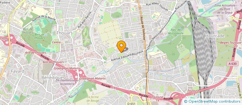 localisation de l'entreprise NRG  VILLENAVE-D'ORNON