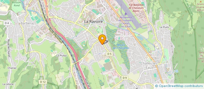 localisation de l'entreprise NRG CONSEILS à LA RAVOIRE