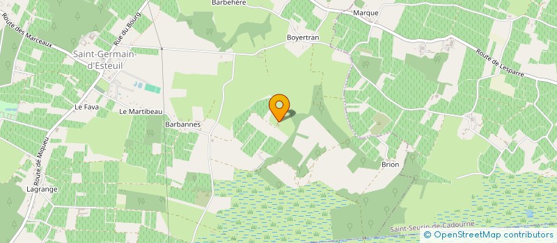 localisation de l'entreprise NRGIE  LESPARRE-MEDOC