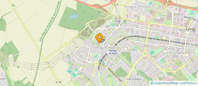 localisation de l'entreprise NRGISOL  CERGY