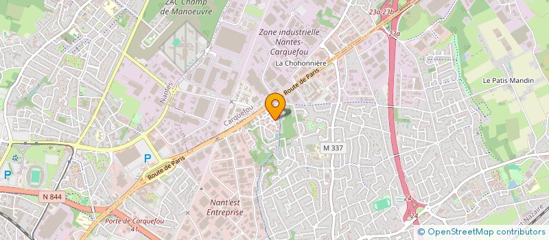 localisation de l'entreprise NRGYS GROUPE  NANTES