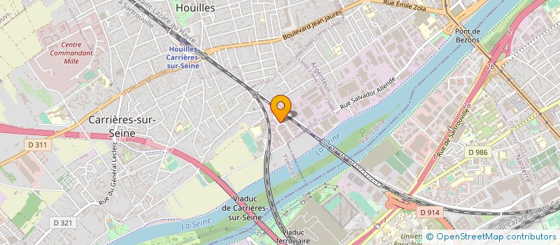 localisation de l'entreprise NRIX SAS  SAINT-CYR-L'ECOLE