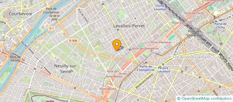 localisation de l'entreprise NRJ CONSULTING à LEVALLOIS-PERRET