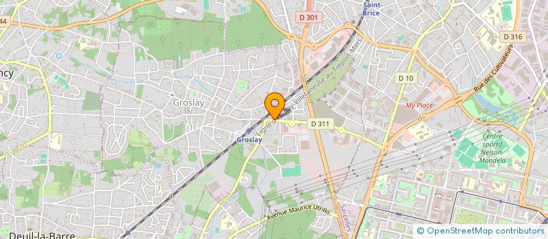 localisation de l'entreprise NRJ'GO à GROSLAY