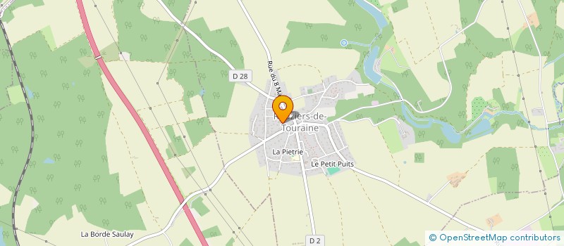 localisation de l'entreprise NRJ LIB  ROUZIERS-DE-TOURAINE