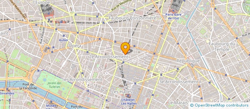 localisation de l'entreprise NRJ MAILLE à PARIS