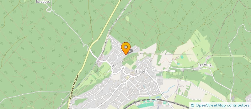 localisation de l'entreprise NRJ PRO SERVICES  THISE