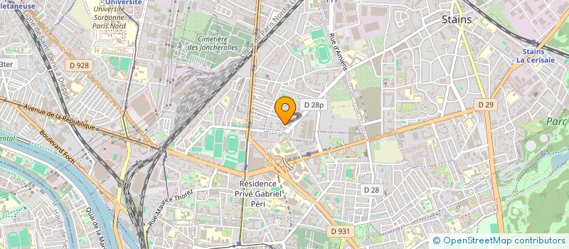 localisation de l'entreprise NRJ RENOV à PIERREFITTE-SUR-SEINE