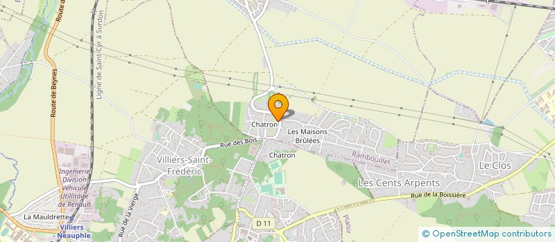 localisation de l'entreprise NRJ RENOVATION 78  SAINT-GERMAIN-DE-LA-GRANGE