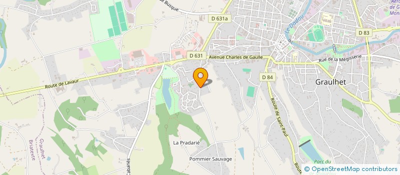 localisation de l'entreprise NRJ TALMIE  GRAULHET