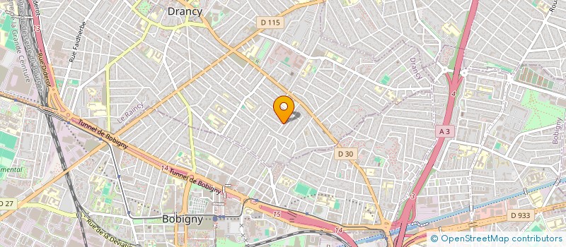 localisation de l'entreprise NRJBAT à DRANCY